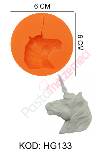 UNİCORN TEMALI MİNİK SİLİKON KALIP HG133