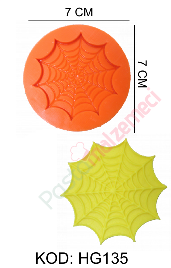 ÖRÜMCEK AĞI SİLİKON KALIP HG135