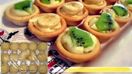 Tatlı Tartolet Hazır Pişmiş 60 Adet