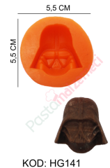 DARK WADER MASKESİ SİLİKON KALIBI HG141