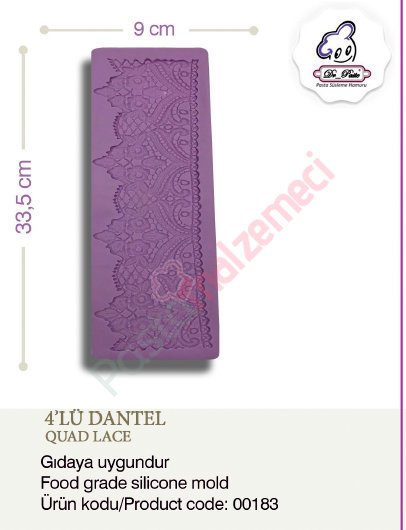 4'lü DANTEL SİLİKONU