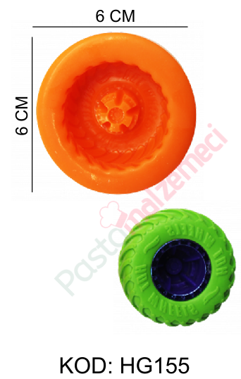 TEKERLEK,LASTİK SİLİKON KALIBI HG155