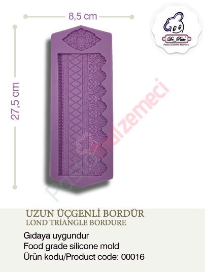 UZUN ÜÇGENLİ BORDÜR SİLİKONU