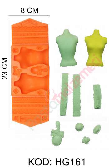 MANKEN SİLİKON KALIBI HG161