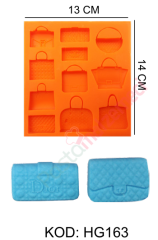 ÇANTA MODELLERİ SİLİKON KALIBI HG163