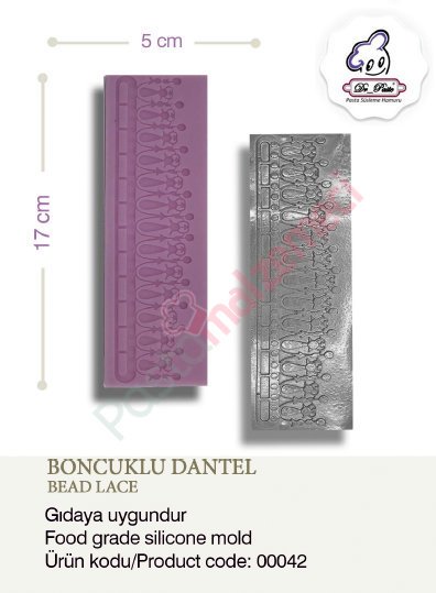 BONCUKLU DANTEL SİLİKONU