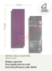BONCUKLU DANTEL SİLİKONU
