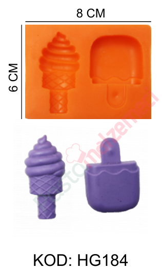 DONDURMA MODELLERİ SİLİKON KALIBI HG184