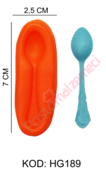 KAŞIK SİLİKON KALIBI HG189