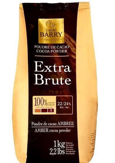 CALLEBAUT CACAO BARRY EXTRA BRUTE 1 Kg KAKAO