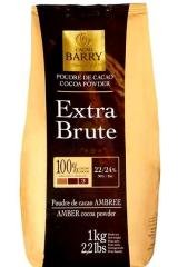 CALLEBAUT CACAO BARRY EXTRA BRUTE 1 Kg KAKAO