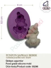 PON PON ŞAPKALI BEBEK SİLİKONU
