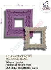 9 CM KARE ÇERÇEVE SİLİKONU