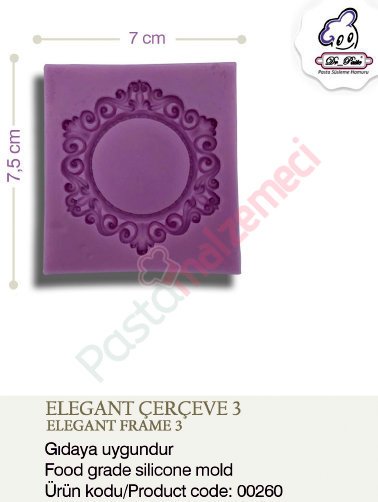 ELEGANT ÇERÇEVE-3 SİLİKONU