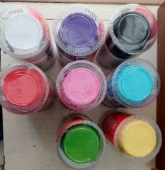 PET KEK KAPSÜLÜ DÜZ RENK 25li