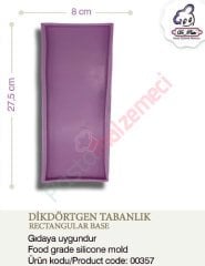 DİKDÖRTGEN TABANLIK SİLİKONU