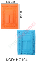 PENCERE MODELLİ SİLİKON KALIBI HG194