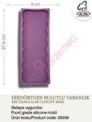 DİKDÖRTGEN BULUTLU TABANLIK SİLİKONU