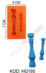 SÜTUN MODELLİ SİLİKON KALIP HG195