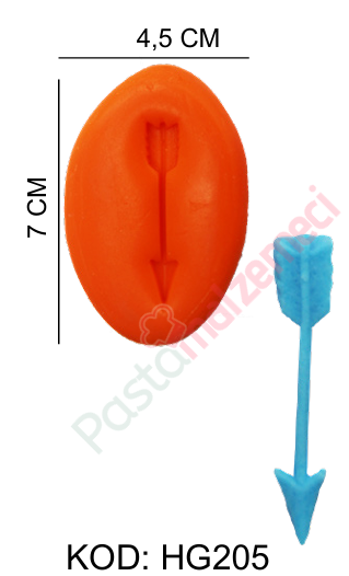 OK MODELLİ  SİLİKON KALIP HG205