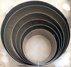 YUVARLAK ÇEMBERLER KALIN SAÇ 10 CM YÜKSEKLİK