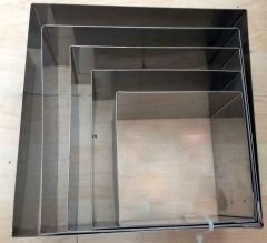 KARE ÇEMBERLER KALIN SAÇ 10 CM YÜKSEKLİK