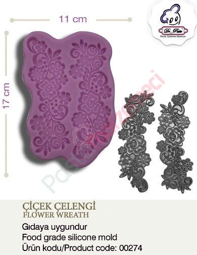 ÇİÇEK ÇELENGİ SİLİKONU