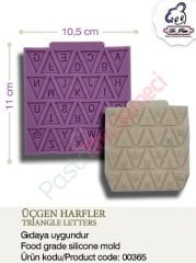 ÜÇGEN HARFLER SİLİKONU