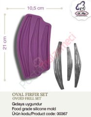 OVAL FIRFIR SET SİLİKONU
