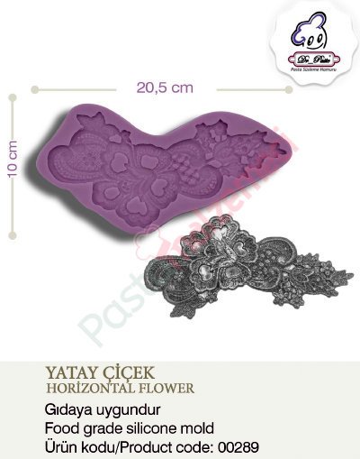 YATAY ÇİÇEK SİLİKONU
