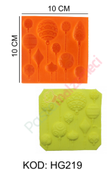 BALON MODELLERİ SİLİKON KALIBI HG219