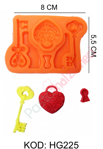 ANAHTAR SİLİKON KALIBI HG225