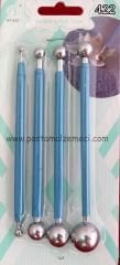 ÇİÇEK YAPIM İÇİN METAL TOP BAŞLILAR 4LÜ