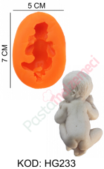UYUYAN BEBEK SİLİKON KALIBI HG233