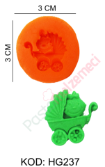PUSETTE BEBEK SİLİKON KALIBI HG237
