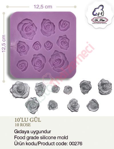 10'LU GÜL SİLİKONU
