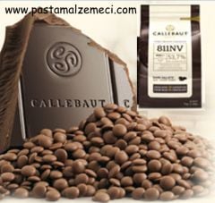 CALLEBAUT BİTTER PUL KUVERTÜR 2,5KG %54,5 KAKAO ORANI