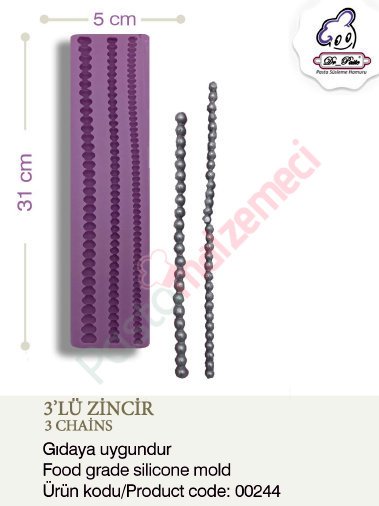 3'LÜ ZİNCİR SİLİKONU