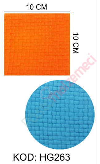 HASIR DESENLİ SİLİKON KALIP HG263