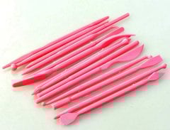 MARZİPAN SETİ İNCE 14LÜ SET PEMBE