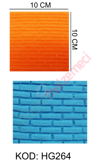 TUĞLA DESENLİ SİLİKON KALIP HG264