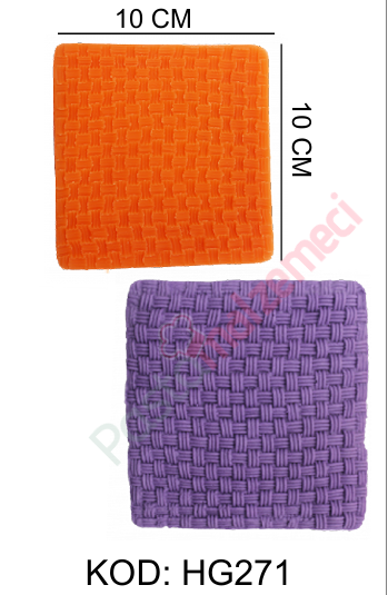HASIR DESENİ SİLİKON KALIBI HG271