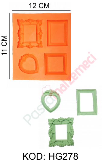 ÇERÇEVE MODELLERİ SİLİKON KALIBI HG278