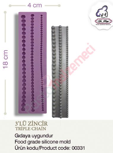 3'LÜ ZİNCİR SİLİKONU
