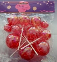 KIRMIZI BALON TOPLAR KARIŞIK BOYLAR 12Lİ PAKET