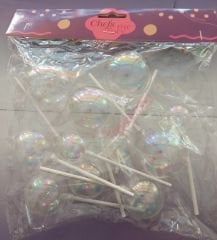 ŞEFFAF BALON TOPLAR KARIŞIK BOYLAR 12Lİ PAKET