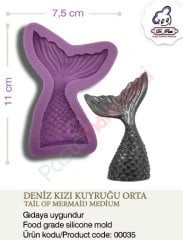 DENİZ KIZI KUYRUĞU ORTA SİLİKONU