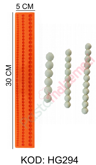 BONCUK ZİNCİR SİLİKON KALIBI HG294