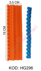 3 MODELLİ ŞERİT SİLİKON KALIP HG296