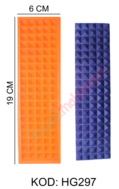 PİRAMİT DESENLİ ŞERİT SİLİKON KALIP HG297
